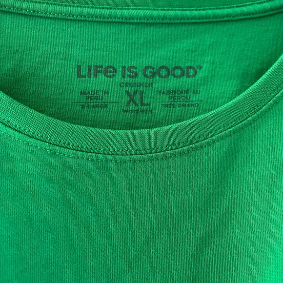 A Life Is Good Bundle.  2 plain T-shirts for 20.00 for both. - Picture 2 of 4